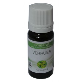 Synergie d'huiles essentielles verrues