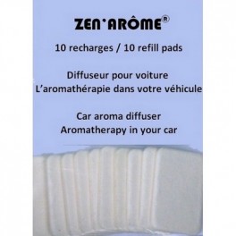 Recharge pour diffuseur de voiture